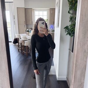 21 Classic Dark Green Long Sleeve Tee (Size Medium)